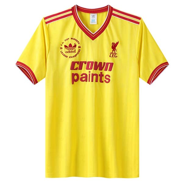 Camiseta Liverpool 3ª Kit Retro 1986